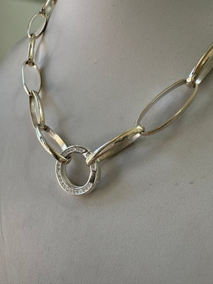 Choker cierre italiano con Cubic