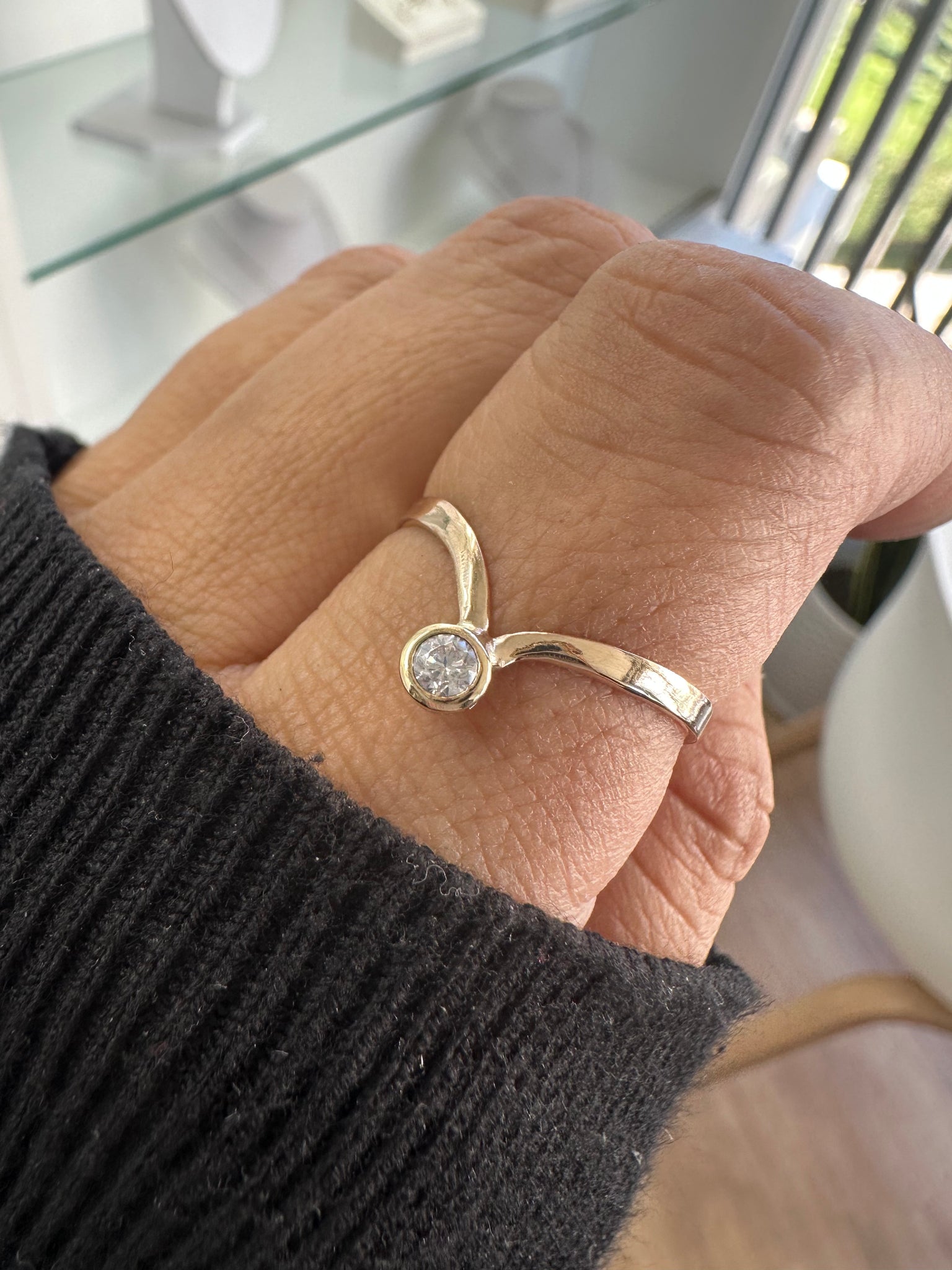 Anillo Oro Macizo 10k