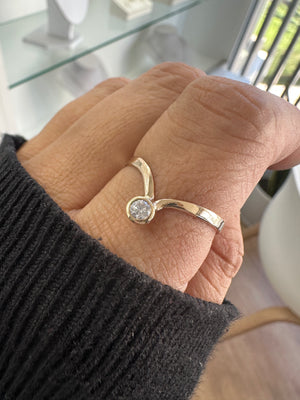 Anillo Oro Macizo 10k